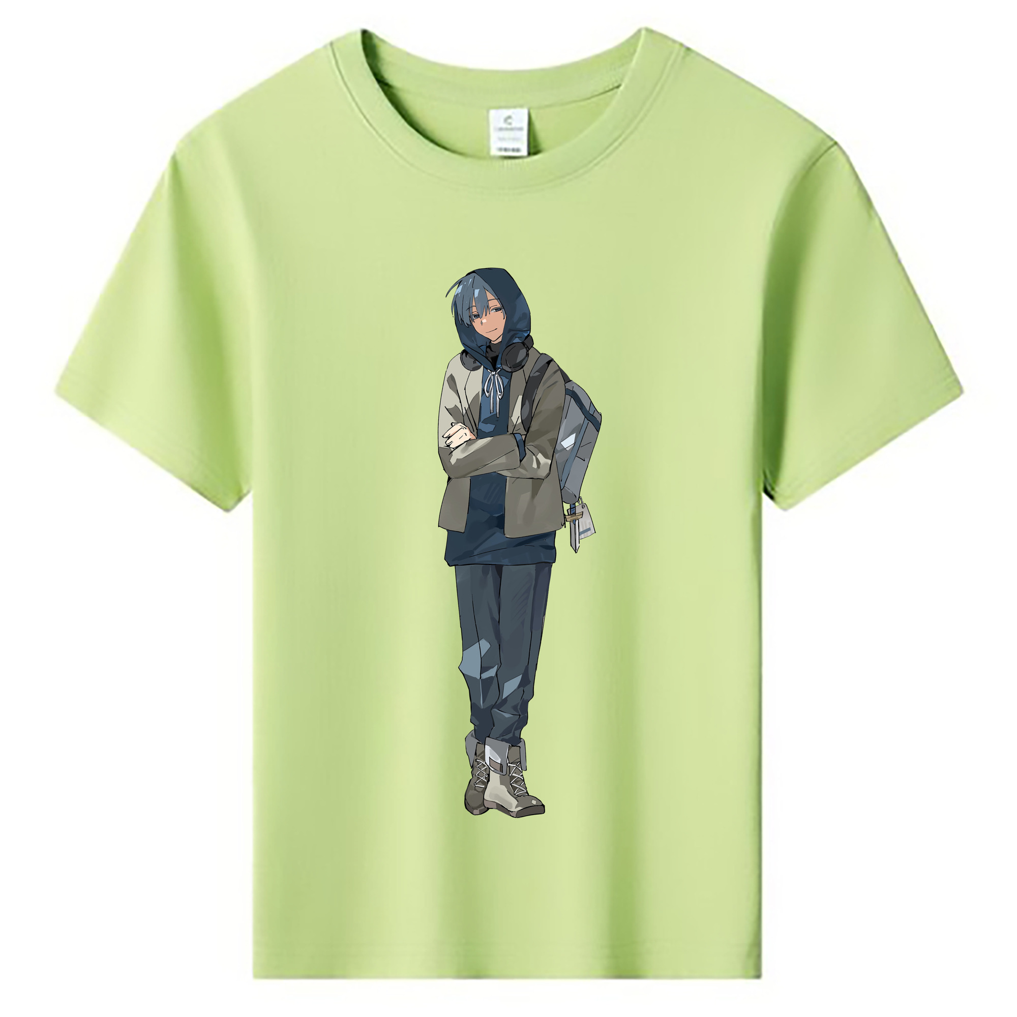 （画像用） 葬送のフリーレン Frieren 綿100％キッズTシャツ（フロントプリント）